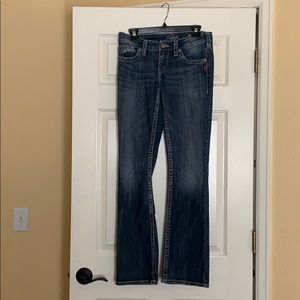 Silver Aiko Bootcut Jeans